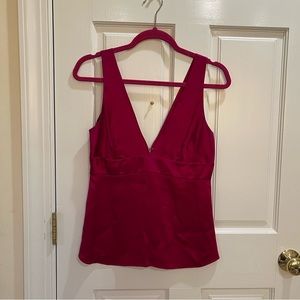Vintage J. Crew 100% silk tank